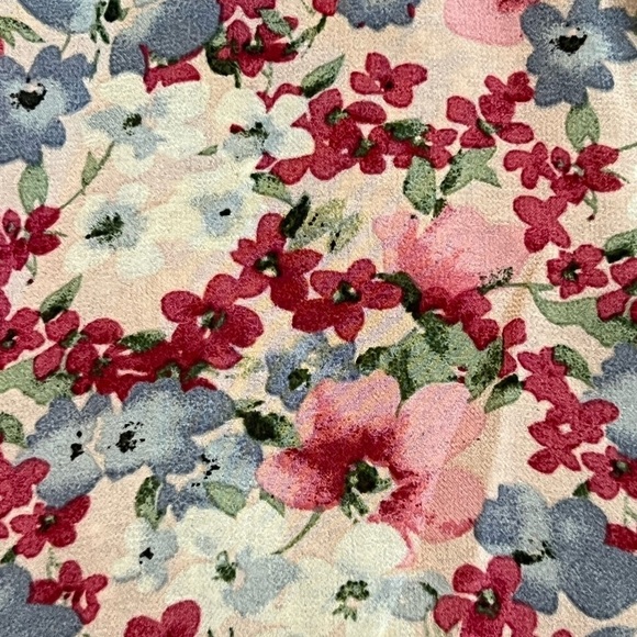 GRACEASY DRESS PINK WHITE FLORAL PRINT FIT FLAIR WRAP SUMMER DRESS SIZE XL NET - Picture 13 of 14